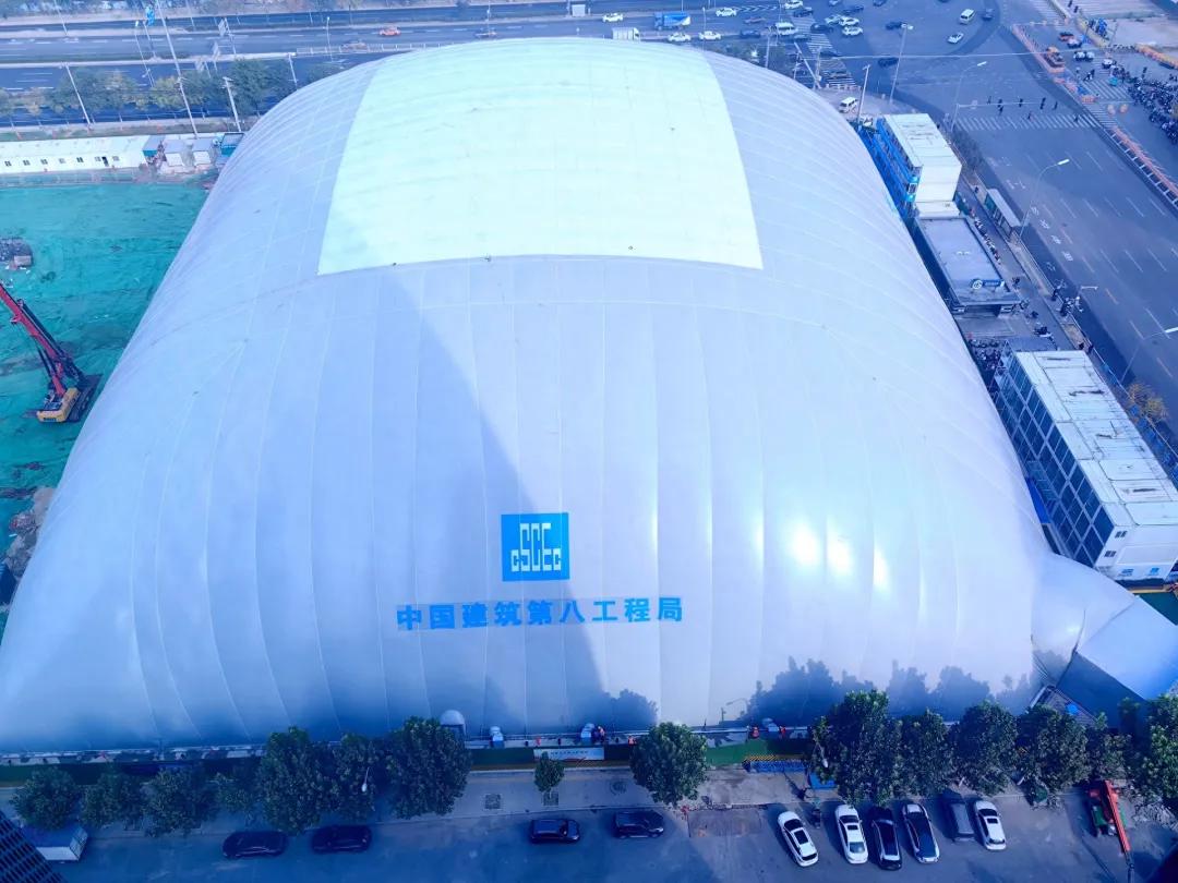 为什么越来越多的工地使用“基坑气膜”？